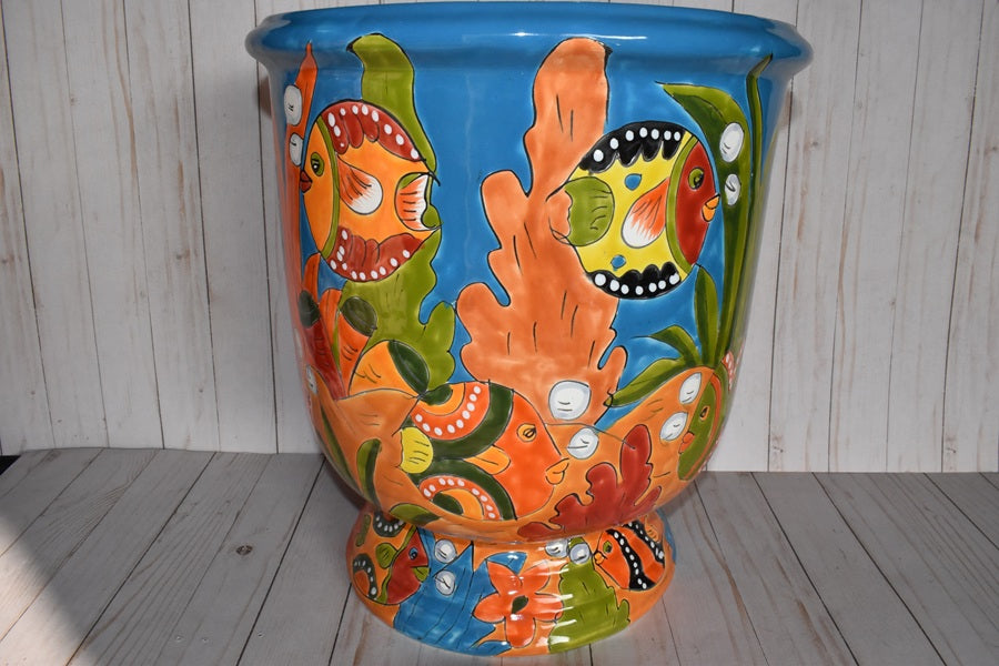 COLLECTION TALL TALAVERA  PLANTER CUPS