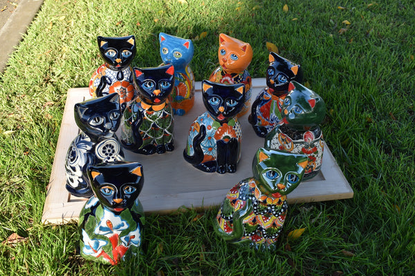 Talavera outlet cat pot