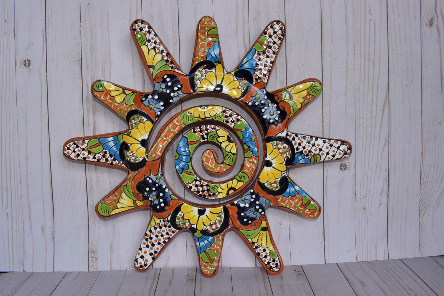 Spiral Talavera Sun Collection in Variety of Beautiful Designs.