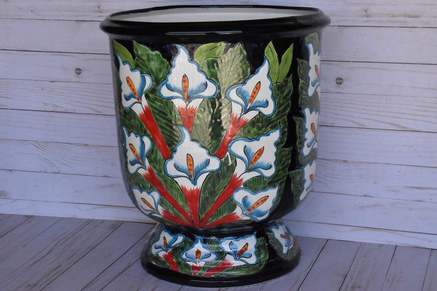 COLLECTION TALL TALAVERA  PLANTER CUPS