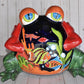 Talavera Ceramics Flirt Frog Flowerpots