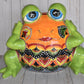 Talavera Ceramics Flirt Frog Flowerpots