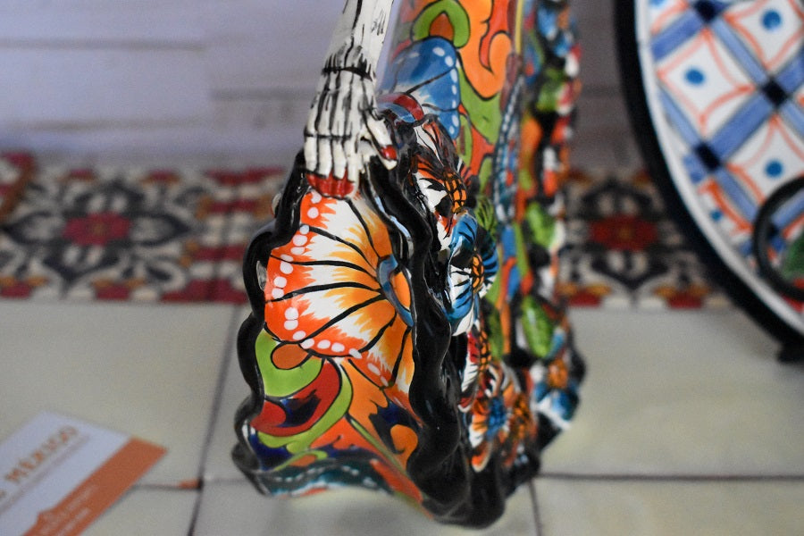 Day of the Dead "Ballerina" Handcrafted Talavera Ceramic