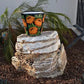 Ceramic flowerpot, Classic Sunflower Design